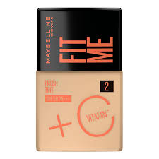 Base Líquida Maybelline NY Fit Me Fresh Tint com Vitamina C e FPS50