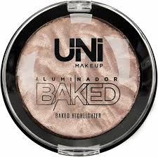 Iluminador Baked Highlighter da Uni Makeup