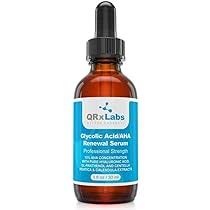 Ácido Glicólico / AHA 15% Renewal Serum - Sérum Intensivo Clareador, Suavizante e Esfoliante Para Dia ou Noite - Tratamento de Linhas Finas e Rugas - Frasco de 30 ml