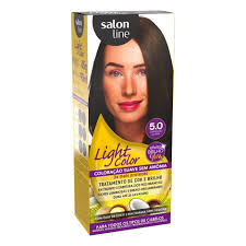 Light Color 5.0 Castanho Claro Salon Line, Salon Line, Marrom