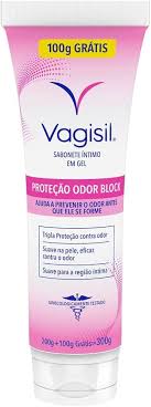 Grecin Sabonete Líquido Íntimo Odor Block Leve 300Ml Pague 200Ml Vagisil